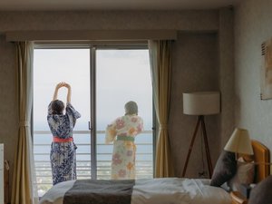 部屋から見える大パノラマは必見!