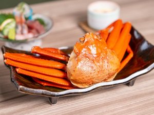 *夕食一例/日本海といえば蟹料理!季節によってご提供しています。