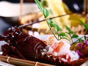 グレードアップ一例■伊勢海老お造り