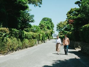 出水麓のまちなみ
