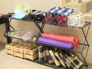 【貸出品】アウトドアグッズをご用意 ※一例