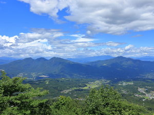赤城山は標高1,000メートルで夏は涼しさが特徴です