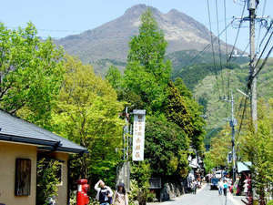 人気の観光地≪湯布院≫へも車で約10分!