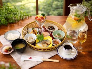 目覚めを整える発酵朝食です(一例)