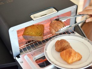 バルミューダのトースターで、さらに美味しくいただけます♪