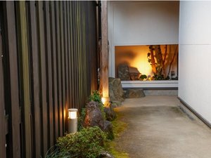 各棟をつなぐ回廊