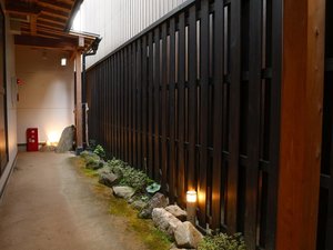 各棟をつなぐ回廊