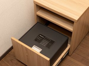 レジデンスルームにはセキュリティボックスが完備されています