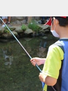 糸島観光/白糸の滝福岡県指定の名勝。手ぶらでOK♪釣り竿など必要な道具のレンタルは料金に含まれる