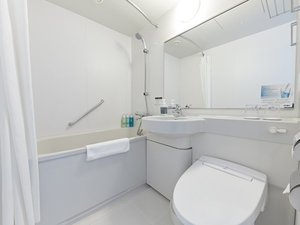・【バスルーム】全室ユニットバス完備(温水洗浄便座トイレ付)