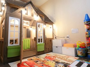 ファミリールームのキッズ用ハウス