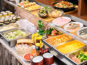 朝食ビュッフェ