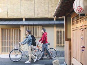 【サイクリング※有料】 五感を使って自転車で思いっきり京都観光を楽しんでいただけます。