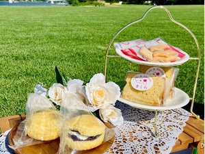 スイーツピクニックセット:オプションでもご予約受付しております。