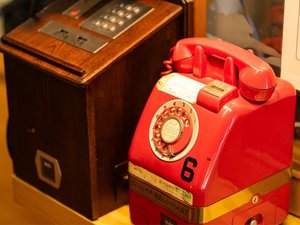 公衆電話もございます(現役と展示用がございます)