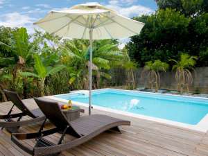 【沖縄県本部の貸し別荘・コテージ・ヴィラ・コンドミニアム】プールヴィラ瀬底島