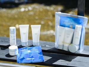 スイートルーム限定「ムーンパール」のフェイスパックは湯上がり後使用で潤う真珠肌をご実感いただけます