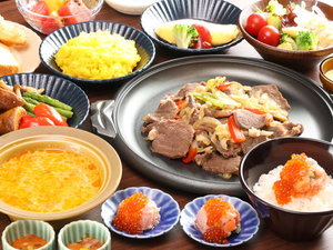 ■朝食バイキング盛り付けイメージ
