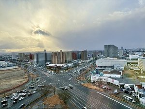 最上階(西側)のお部屋からの眺め