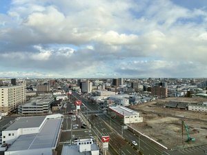 最上階(東側)のお部屋からの眺め