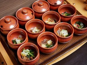 朝食ビュッフェ