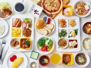 朝食ビュッフェ