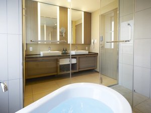 ≪コーナージュニアスイート/ウィング棟(新館)57平米≫完全独立型のダブルシンク洗面台