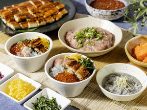 【朝食ビュッフェ】お好みの海鮮丼がつくれる種類豊富な京ビュッフェ