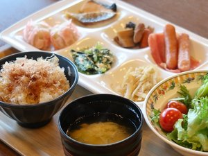朝食料理 一日の始まりは当ホテルの朝食で(^^♪