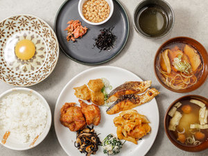 朝食 和食一例