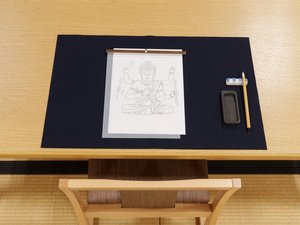 【写仏体験】お好きな仏様を心を込めてなぞります