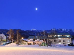 ゲレンデ側玄関