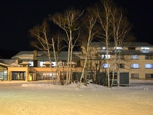 ゲレンデ側玄関