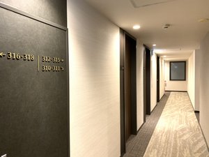客室の廊下