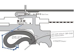 舞浜駅シャトルバス乗り場(南口-C3乗り場)