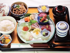 当館人気の『刺身御膳』