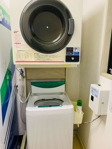 コインランドリー設置洗濯機1回200円乾燥機30分100円