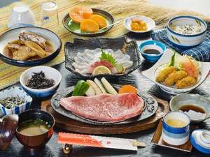 ご当地!国産黒毛和牛の会席♪(例)