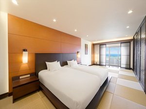 エグゼクティブジュニアスイート和室 最上階ラウンジアクセス