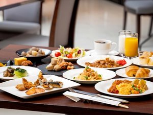 朝食ビュッフェ
