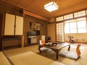 川側10畳の客室例