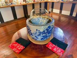 館内を彩る、趣のある展示品