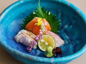 懐石料理<お造り・湖の恵み>