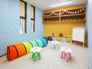 【キッズルーム】お子様とのご滞在をより快適に。館内のキッズルームをどうぞご自由にご利用ください。