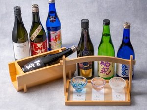 【お酒】自慢のオリジナル日本酒と厳選地酒の数々
