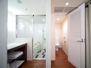 お部屋は全室バス・トイレセパレート!ごゆっくりとお寛ぎいただけます。※写真はイメージです。