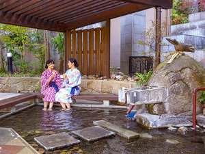 山代温泉 足湯と源泉公園