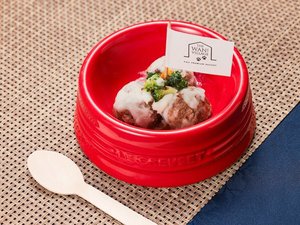 ワンちゃんご飯:鹿肉のミートボール