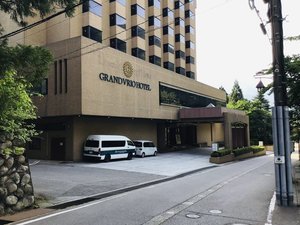 駅からホテルまでの道のり