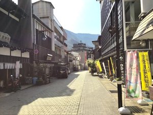 駅からホテルまでの道のり